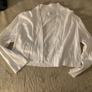 Calvin Klein cardigan.
